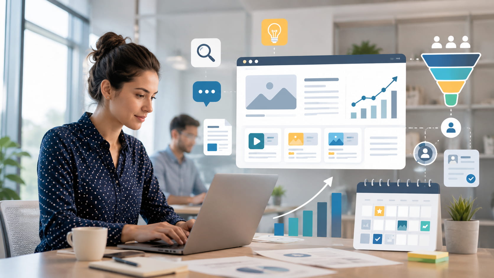 crear contenido para atraer clientes potenciales